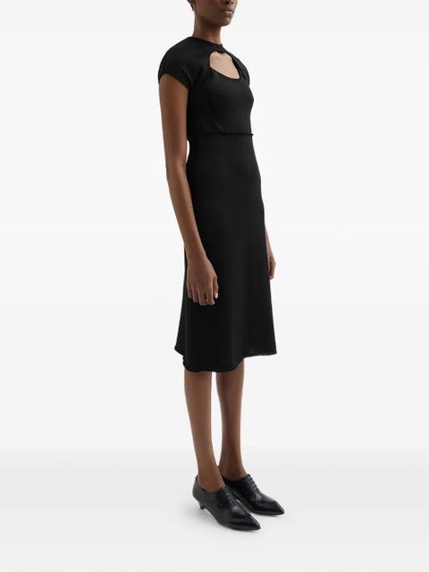 Jil Sander knit cut-out kimono dress - Black - zdjęcie produktu nr 2