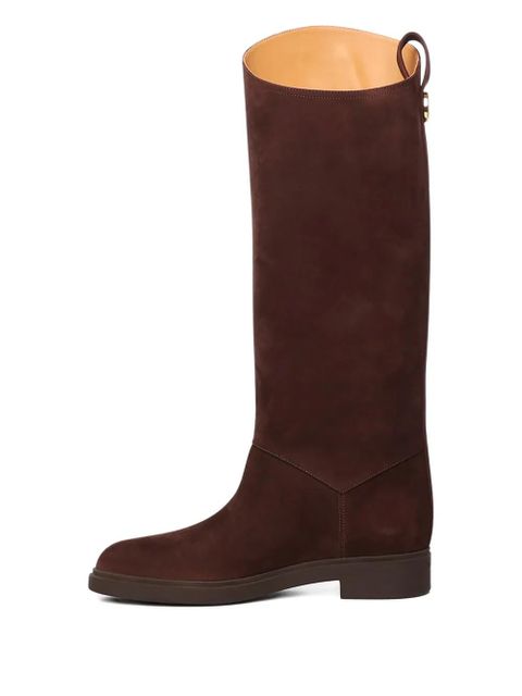 Loro Piana Kilda leather boots - Brown