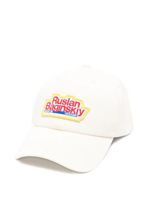 Ruslan Baginskiy logo-patch baseball cap - Neutrals - zdjęcie produktu nr 1