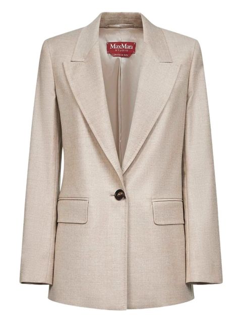 Max Mara notch-lapels blazer - Neutrals - zdjęcie produktu nr 1
