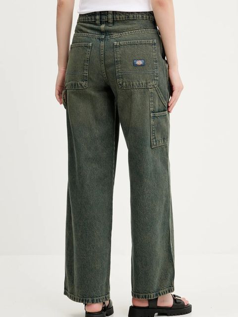 Dickies jeansy damskie kolor szary DK0A4Z6SK571