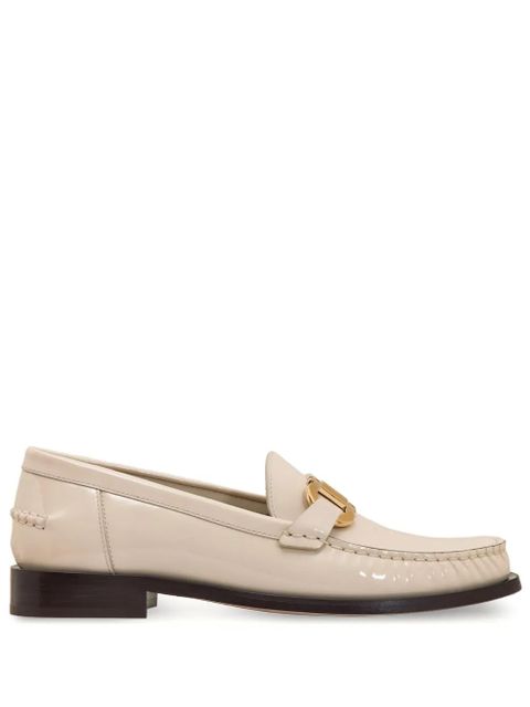 Ferragamo Gancini leather loafers - Neutrals - zdjęcie produktu nr 1
