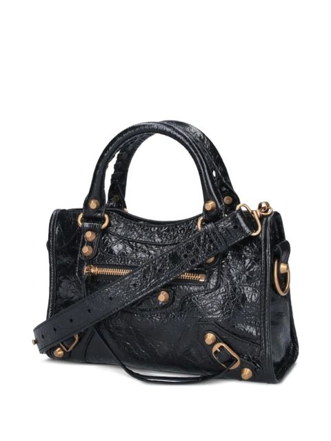 Balenciaga stud-embellished mini bag - Black