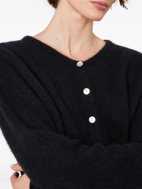 American Vintage Vitow buttoned cardigan - Black