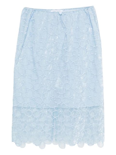 Cecilie Bahnsen Bria midi skirt - Blue - zdjęcie produktu nr 1