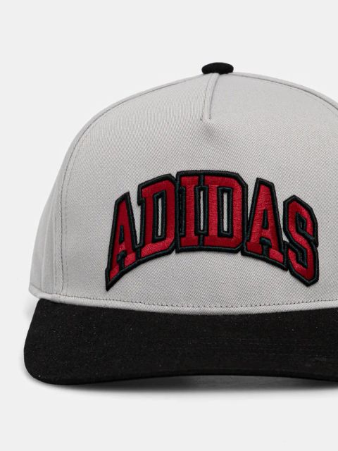 adidas Originals czapka z daszkiem kolor szary z aplikacją IX7491