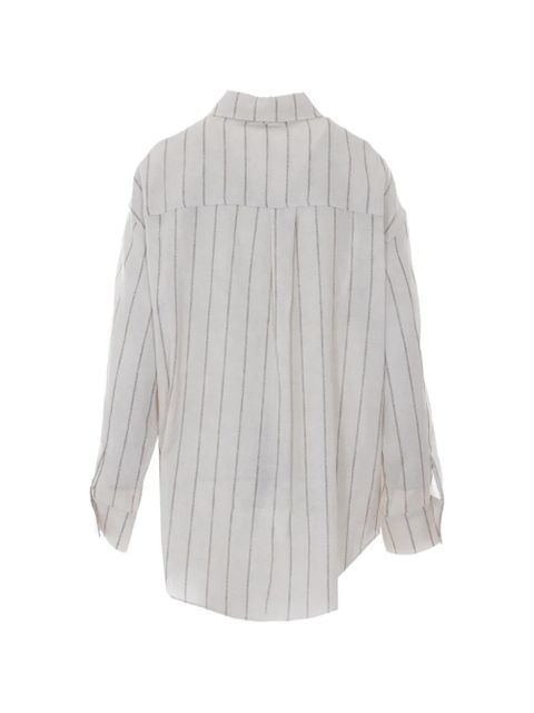 Eleh chest-pocket striped shirt - Neutrals - zdjęcie produktu nr 2
