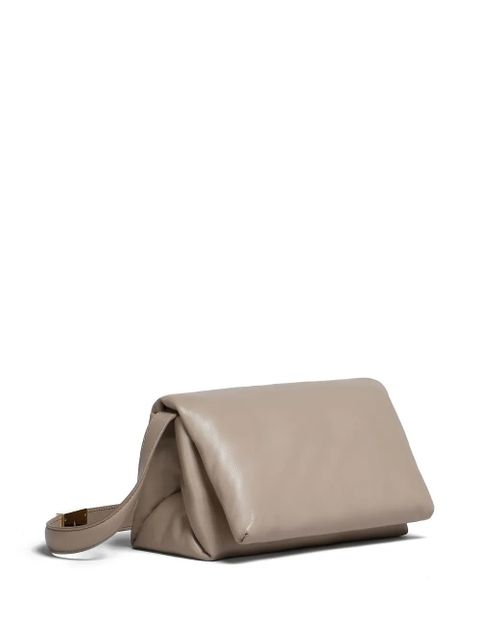 Marni small Prisma leather shoulder bag - Brown - zdjęcie produktu nr 2