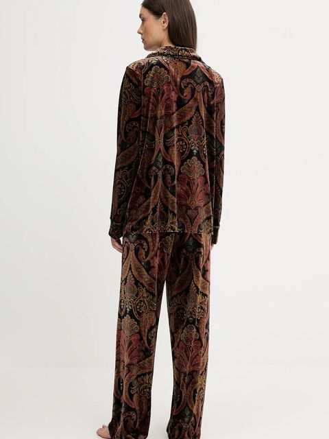 Lauren Ralph Lauren piżama damska kolor czarny ILN72463