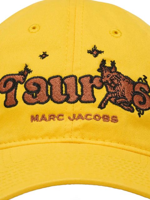Marc Jacobs The Zodiac embroidered baseball cap - Yellow
