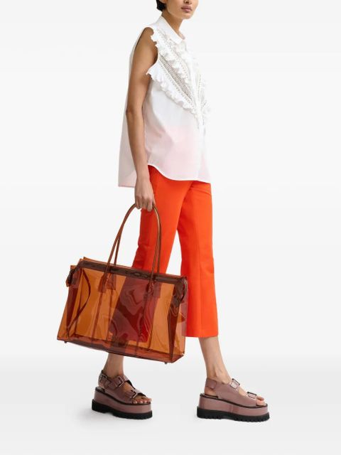 Essentiel Antwerp ruffled lace shirt - White - zdjęcie produktu nr 2