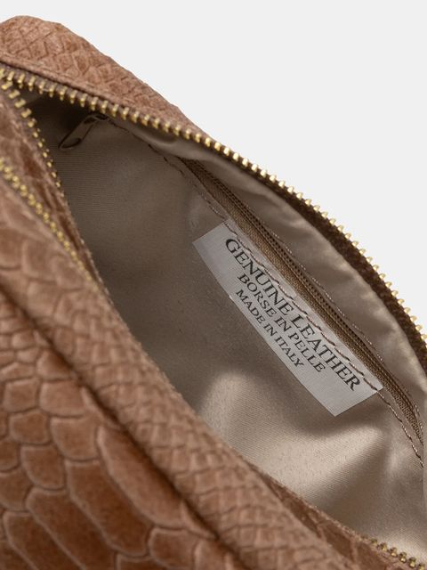 Answear.LAB torebka skórzana kolor brązowy