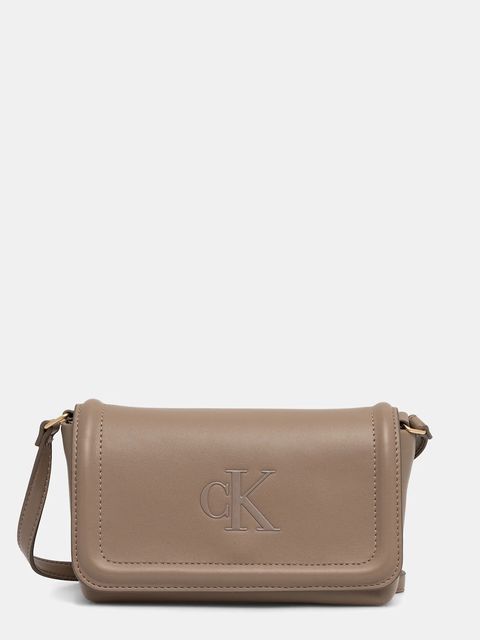 Calvin Klein torebka kolor beżowy LV04F1027G - zdjęcie produktu nr 1