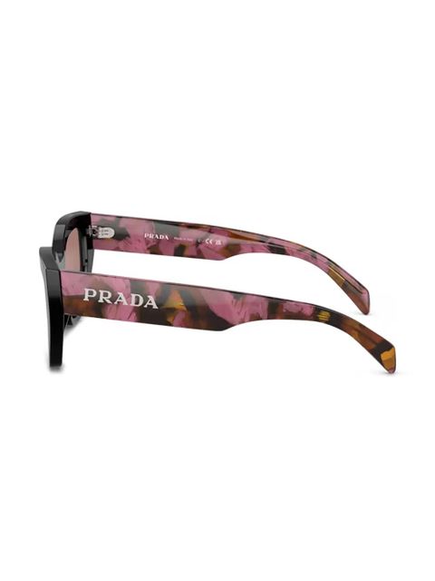 Prada Eyewear cat-eye frame sunglasses - Black - zdjęcie produktu nr 2