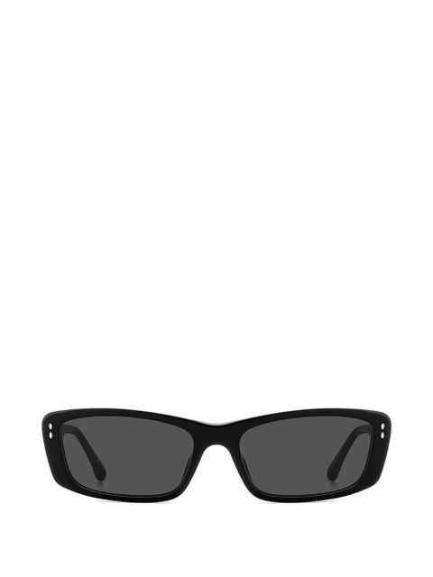 Isabel Marant Eyewear rectangle-frame sunglasses - Black - zdjęcie produktu nr 1