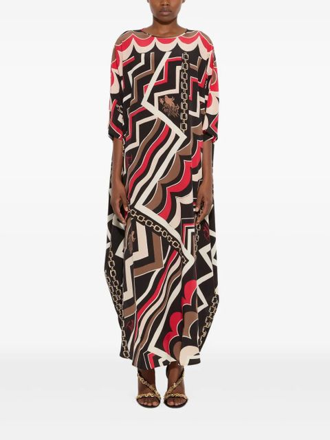 PUCCI Istrice-print maxi dress - Black - zdjęcie produktu nr 2