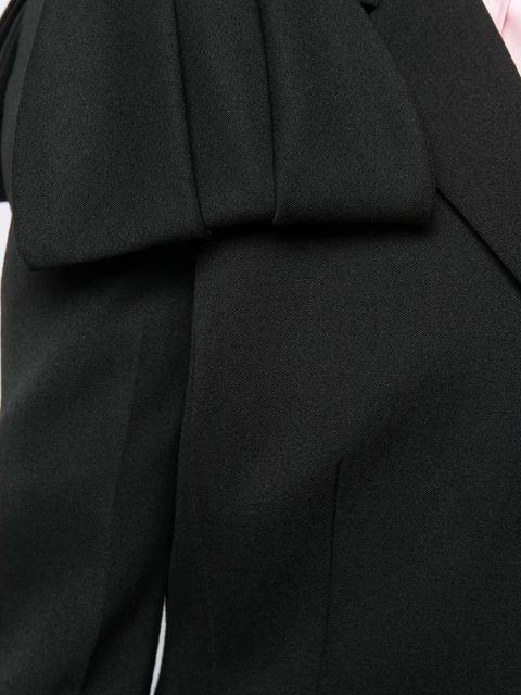 Prada flap detail blazer jacket - Black