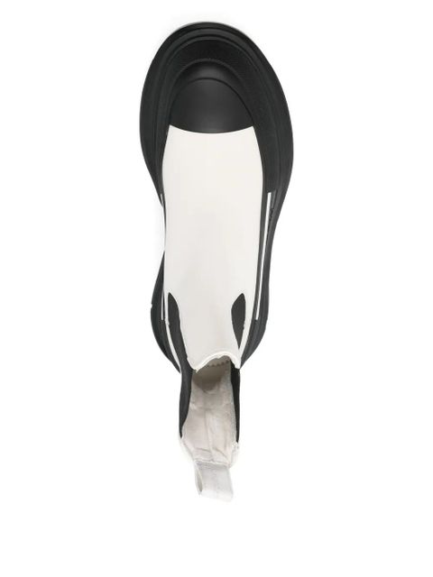 Alexander McQueen 45mm Slick platform chelsea boots - Black