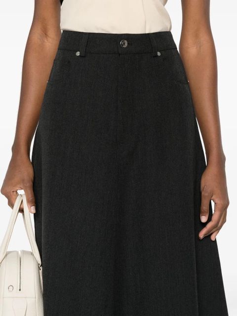 Nanushka Cintia midi skirt - Grey