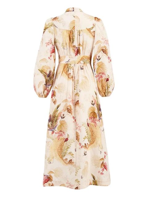 ZIMMERMANN floral-print maxi dress - Neutrals