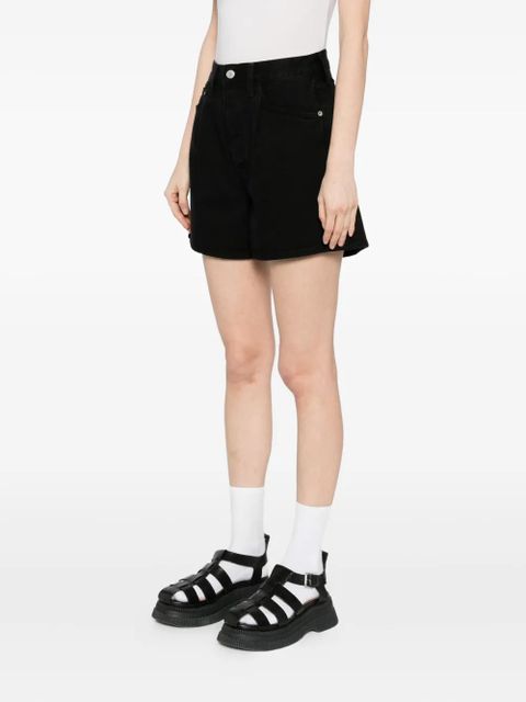 AGOLDE Rhoda cotton shorts - Holt holt (flat marbled blk) - zdjęcie produktu nr 2