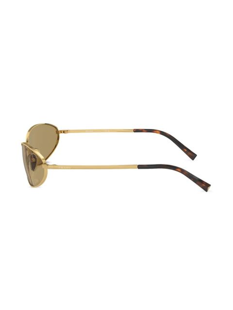 Prada Eyewear Prada PR A59S oval sunglasses - Gold