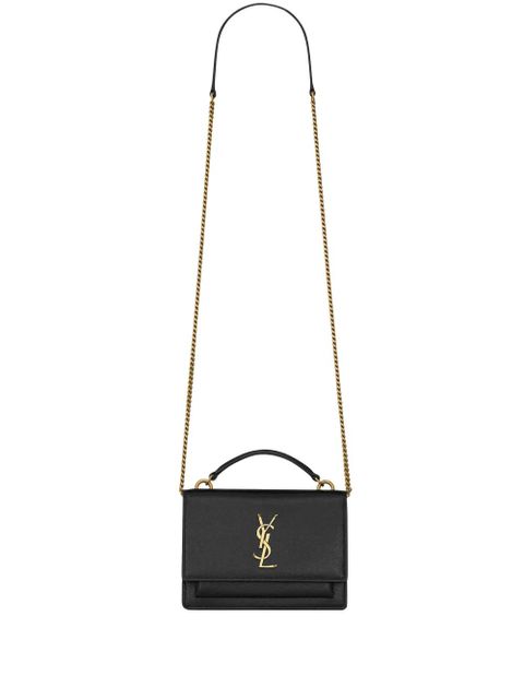 Saint Laurent Sunset satchel bag - Black - zdjęcie produktu nr 1