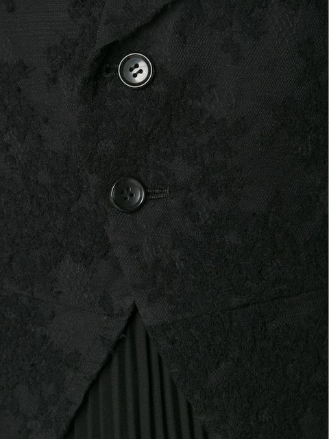 Comme Des Garçons lace blazer - Black