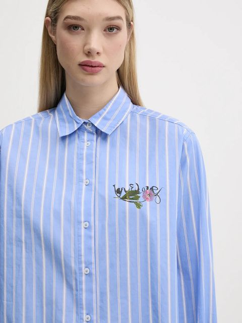 Desigual koszula bawełniana DONT DO IT