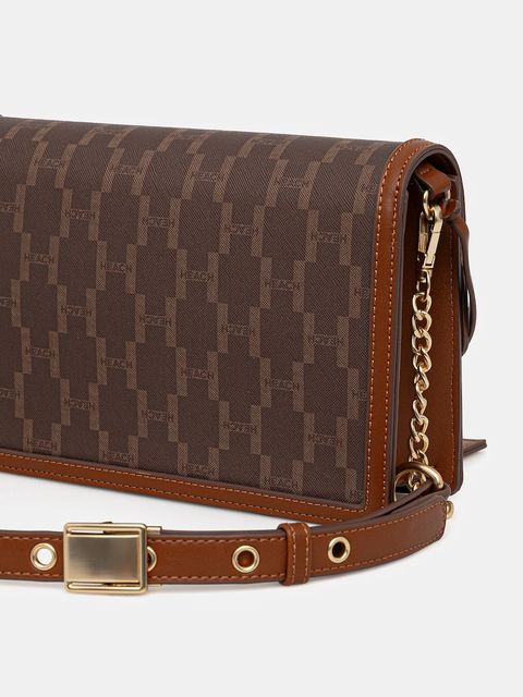 Silvian Heach torebka MAGANA kolor brązowy RCA25018BO