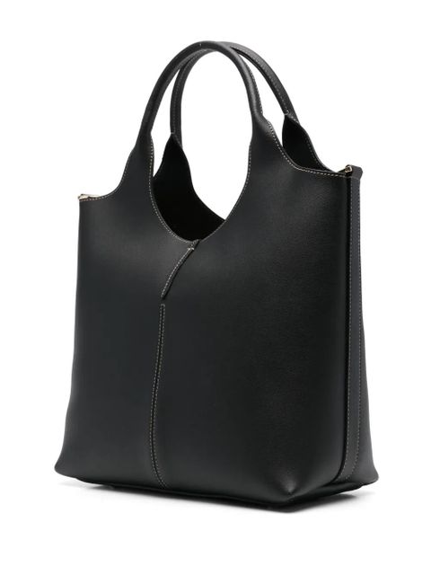 Tod's mini leather tote bag - Black - zdjęcie produktu nr 2