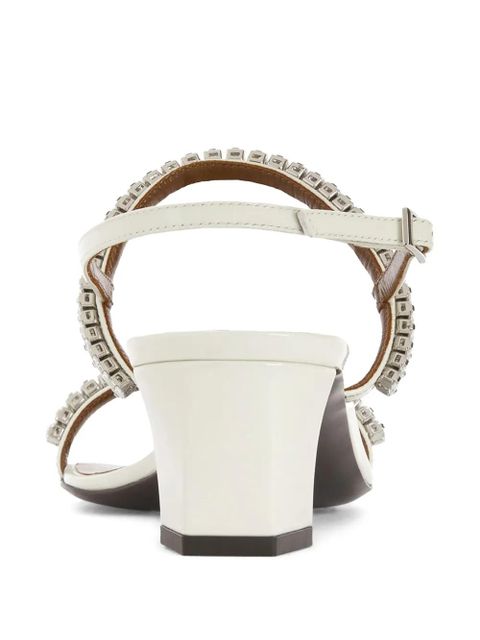 Giuseppe Zanotti 45mm Velentine Crystal sandals - White - zdjęcie produktu nr 2