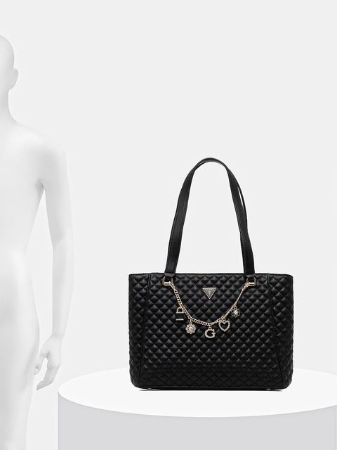 Guess torebka EVERLEE kolor czarny HWEG86 79250