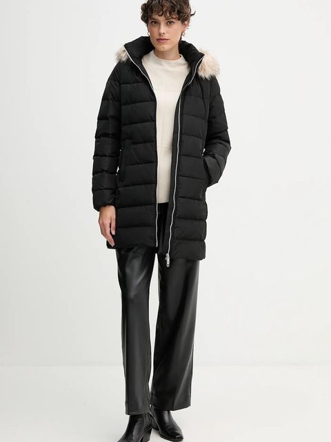 Tommy Hilfiger kurtka puchowa kolor czarny zimowa WW0WW47540