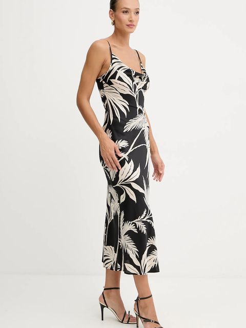 Guess sukienka NEW AKILINA kolor czarny maxi dopasowana W5GK85 WH9C2 - zdjęcie produktu nr 2