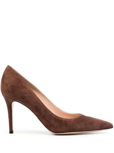 Gianvito Rossi Gianvito suede pumps - Brown - zdjęcie produktu nr 1