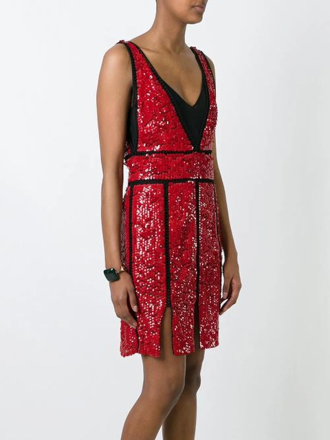 PUCCI sequin embellished dress - Red