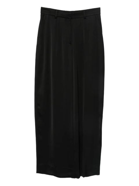 TOTEME satin-finish trousers - Black - zdjęcie produktu nr 1