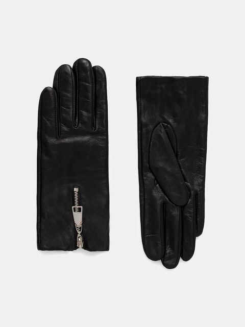 Karl Lagerfeld rękawiczki K/ESSENTIAL damskie kolor czarny A3W33033 - zdjęcie produktu nr 1