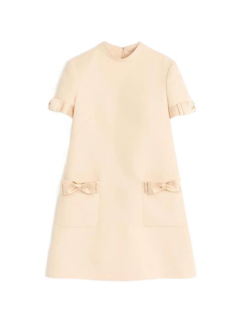 Valentino Garavani Crepe Couture mini dress - Neutrals - zdjęcie produktu nr 1