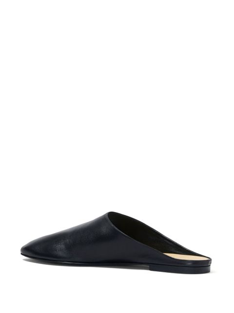 Proenza Schouler Glove leather slides - Black