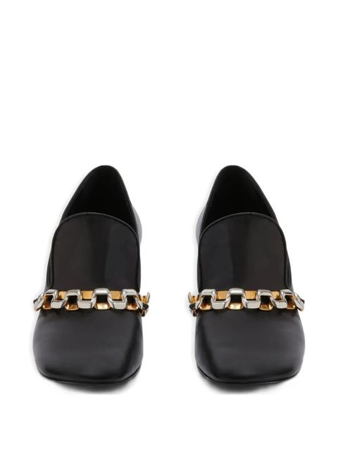 Jil Sander leather pumps - Black