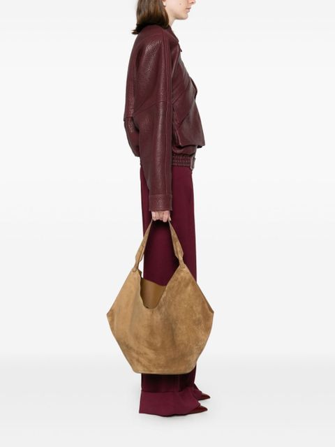 KHAITE Medium Lotus tote bag - Brown - zdjęcie produktu nr 2