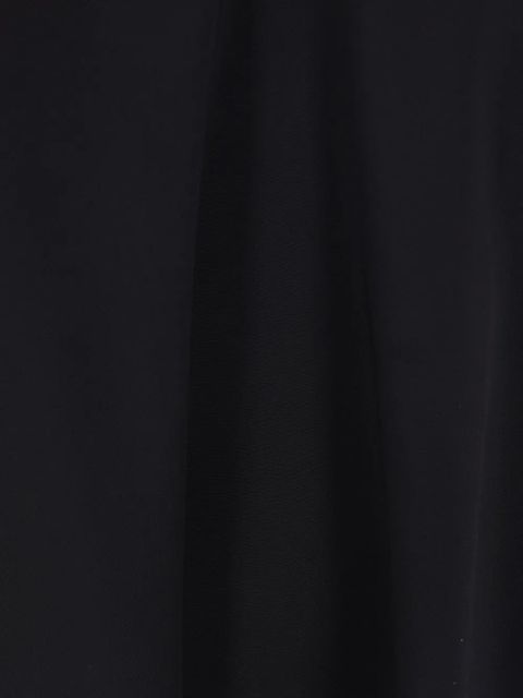 LOEWE knot-detailing midi dress - Black