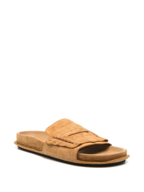 Jacquemus Les Sandales Mocassin flat sandals - Brown - zdjęcie produktu nr 2