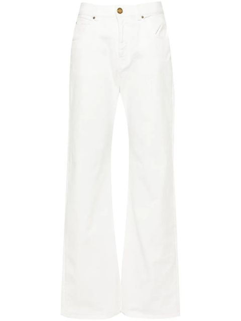 PINKO Wanda high-rise wide-leg jeans - White - zdjęcie produktu nr 1