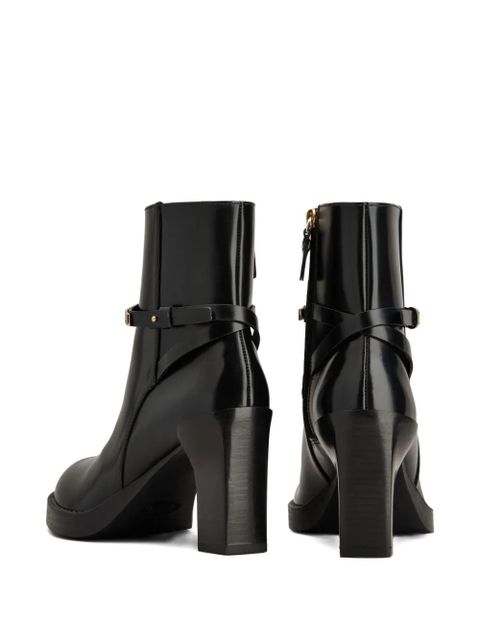Tod's 100mm ankle boots - Black