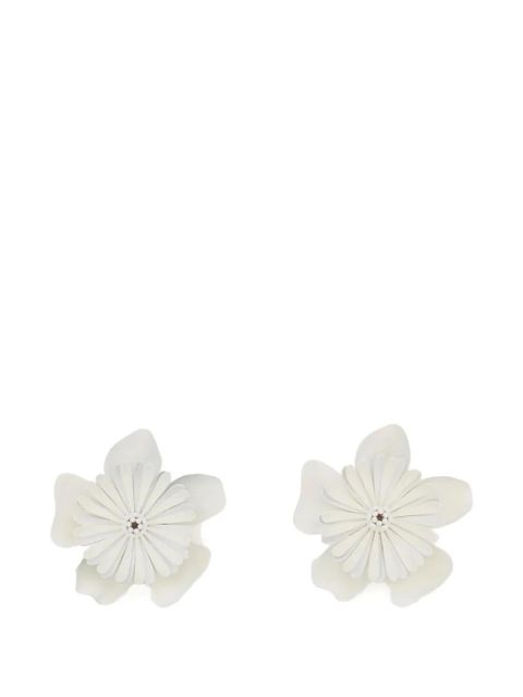 Chloé Bloom layered earrings - White - zdjęcie produktu nr 1