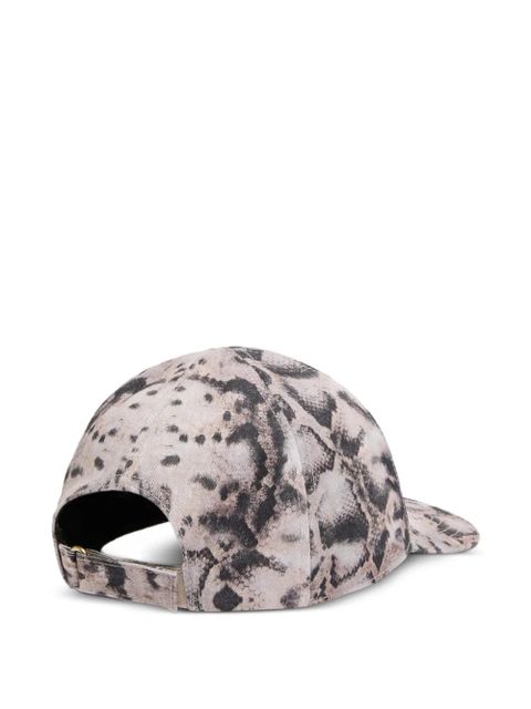 PINKO animal-print baseball cap - Neutrals - zdjęcie produktu nr 2