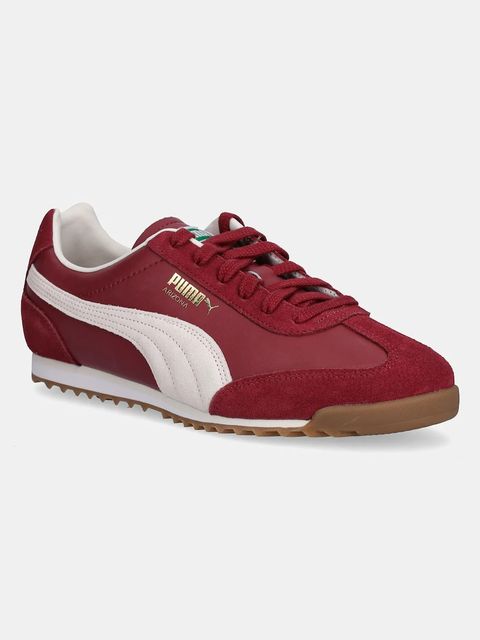 Puma sneakersy skórzane Arizona Retro kolor bordowy 402353 - zdjęcie produktu nr 1